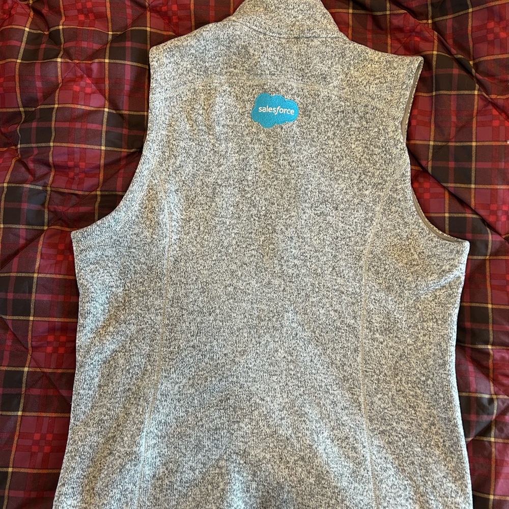 Patagonia Gray Fleece Vest - Picture 4 of 5